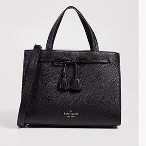 Kate Spade Hayes Street Black Tassel Purse new without tags